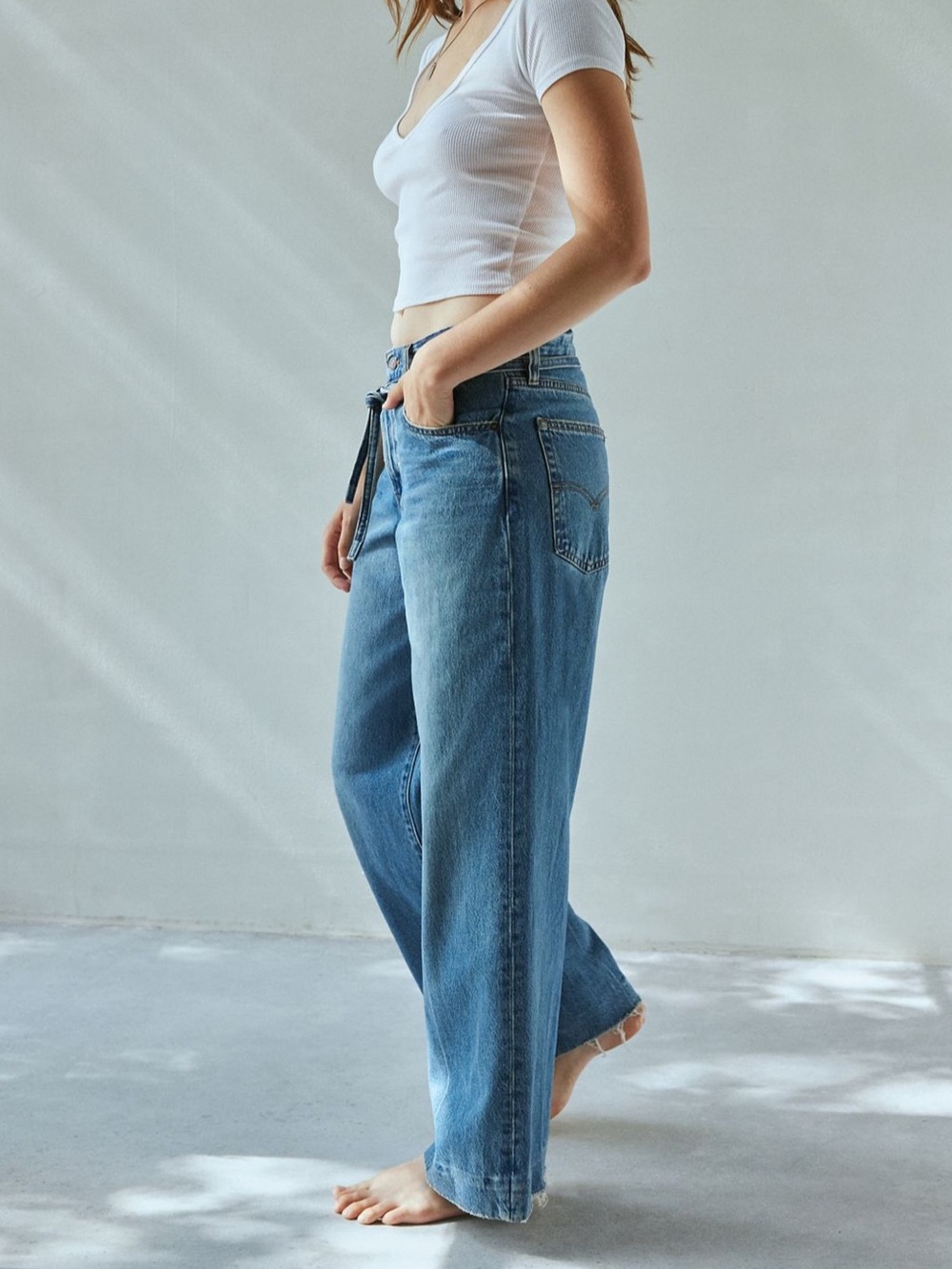 Levi's® XL Straight Tie Waist
Rigid Jean - Picture 3 of 4